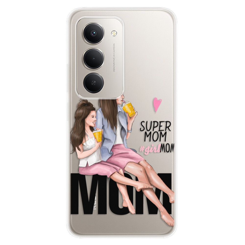 Odolné silikónové puzdro iSaprio - Milk Shake - Brunette - Xiaomi Redmi 15