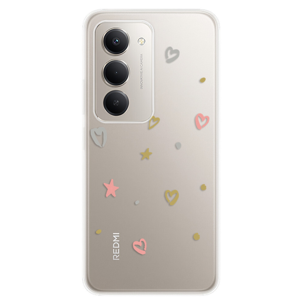 Odolné silikónové puzdro iSaprio - Lovely Pattern - Xiaomi Redmi 15
