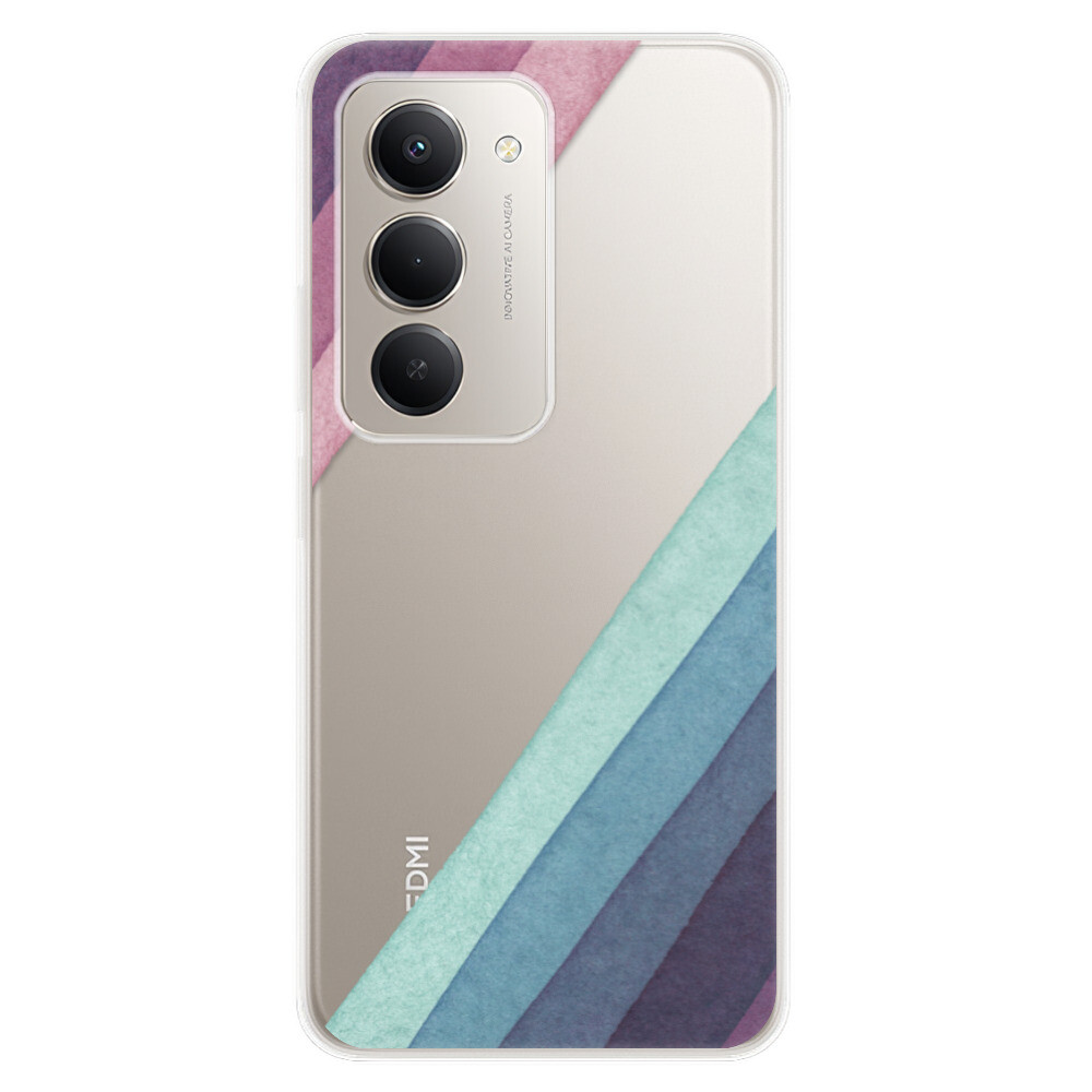 Odolné silikónové puzdro iSaprio - Glitter Stripes 01 - Xiaomi Redmi 15