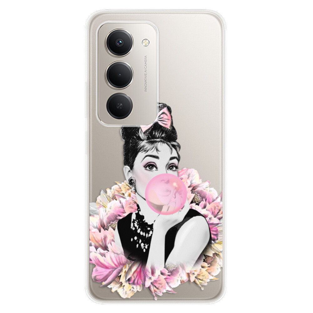Odolné silikónové puzdro iSaprio - Pink Bubble - Xiaomi Redmi 15