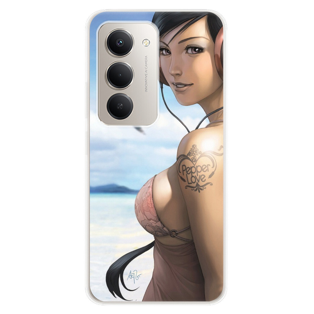 Odolné silikónové puzdro iSaprio - Girl 02 - Xiaomi Redmi 15