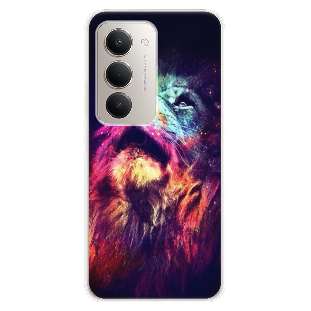 Odolné silikónové puzdro iSaprio - Lion in Colors - Xiaomi Redmi 15