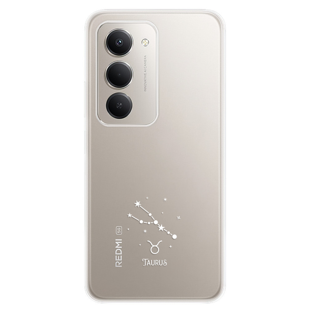 Odolné silikónové puzdro iSaprio - čiré - Býk - Xiaomi Redmi 15 5G