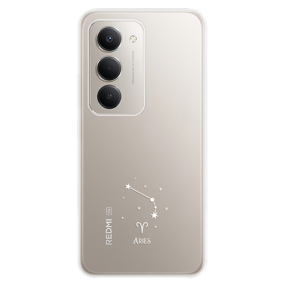 Odolné silikónové puzdro iSaprio - čiré - Beran - Xiaomi Redmi 15 5G