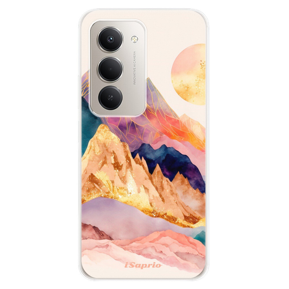 Odolné silikónové puzdro iSaprio - Abstract Mountains - Xiaomi Redmi 15 5G