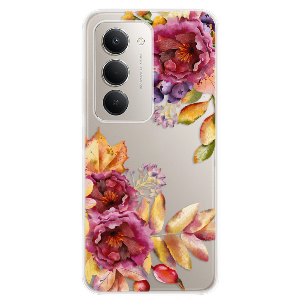 Odolné silikónové puzdro iSaprio - Fall Flowers - Xiaomi Redmi 15 5G