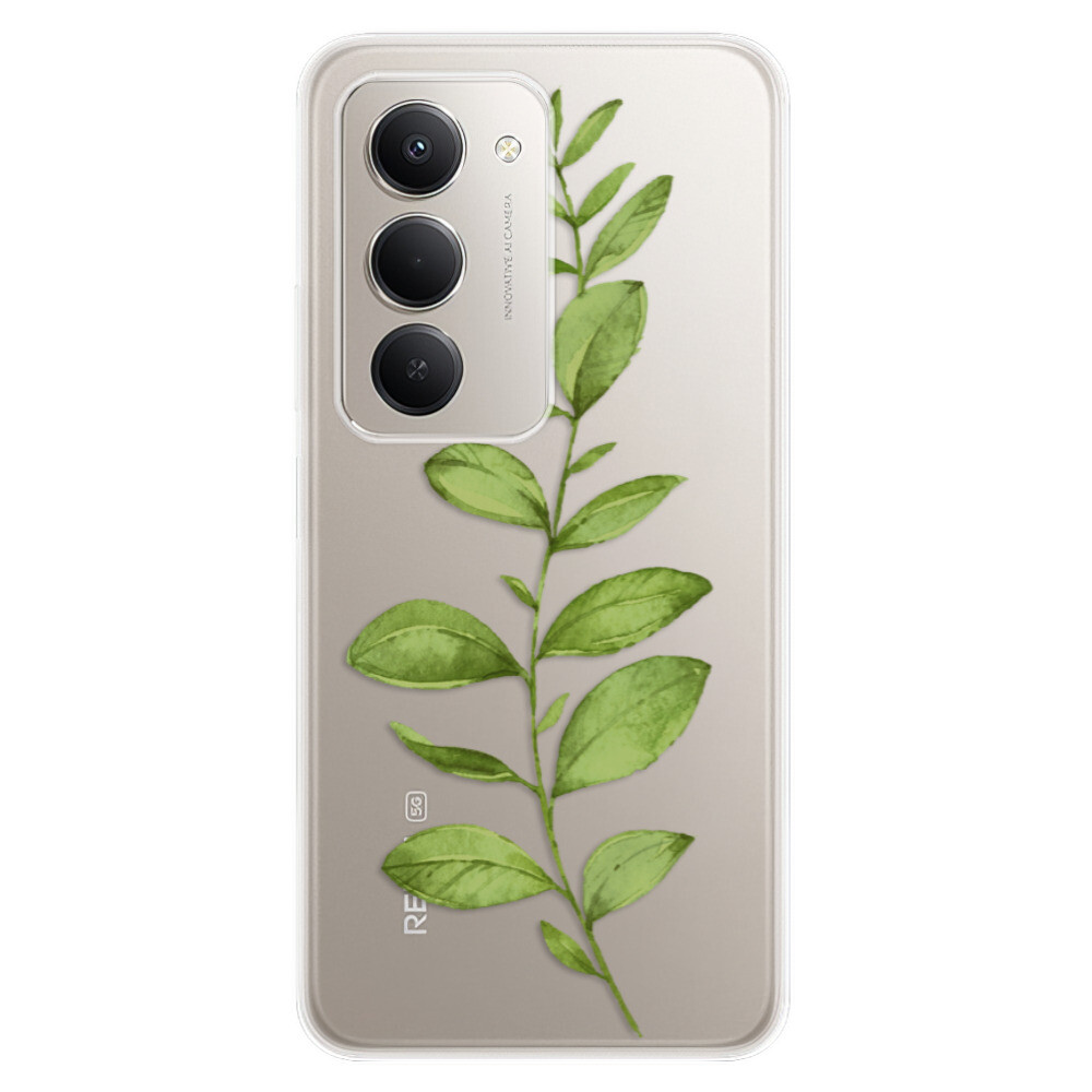 Odolné silikónové puzdro iSaprio - Green Plant 01 - Xiaomi Redmi 15 5G