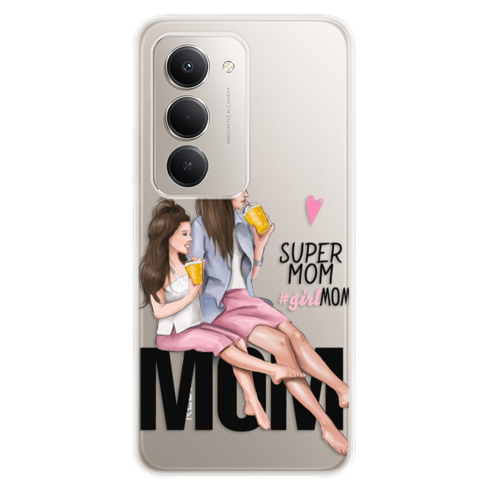 Odolné silikónové puzdro iSaprio - Milk Shake - Brunette - Xiaomi Redmi 15 5G