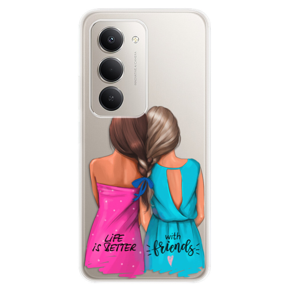 Odolné silikónové puzdro iSaprio - Best Friends - Xiaomi Redmi 15 5G