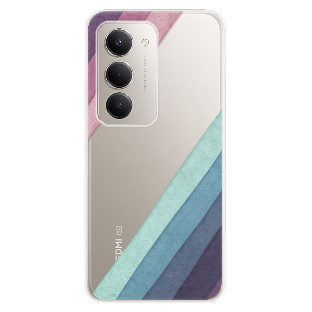 Odolné silikónové puzdro iSaprio - Glitter Stripes 01 - Xiaomi Redmi 15 5G