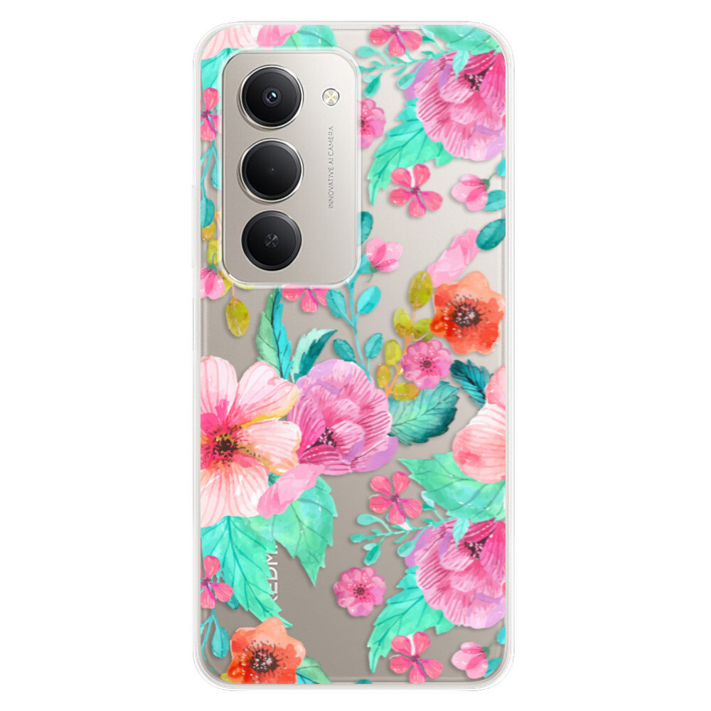 Odolné silikónové puzdro iSaprio - Flower Pattern 01 - Xiaomi Redmi 15 5G