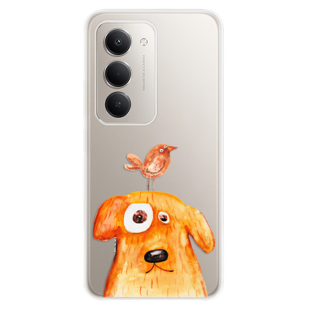 Odolné silikónové puzdro iSaprio - Dog And Bird - Xiaomi Redmi 15 5G