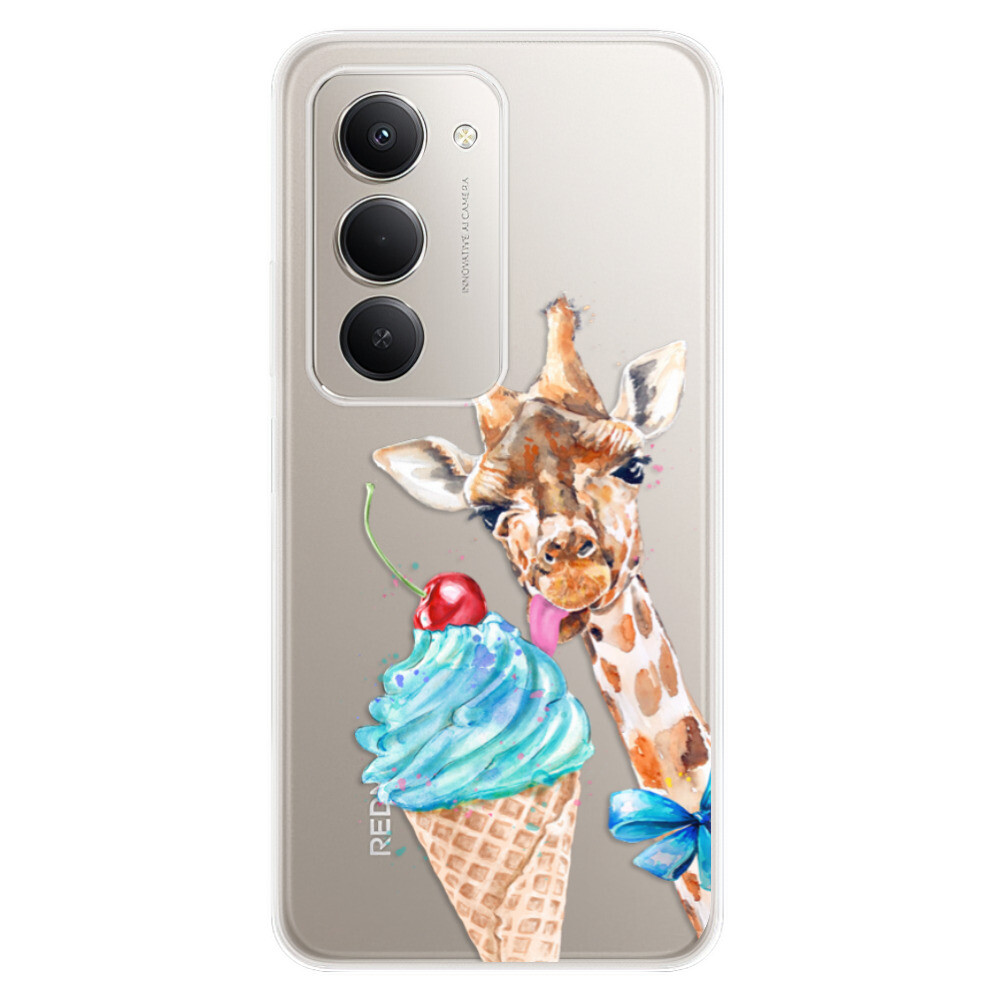 Odolné silikónové puzdro iSaprio - Love Ice-Cream - Xiaomi Redmi 15 5G