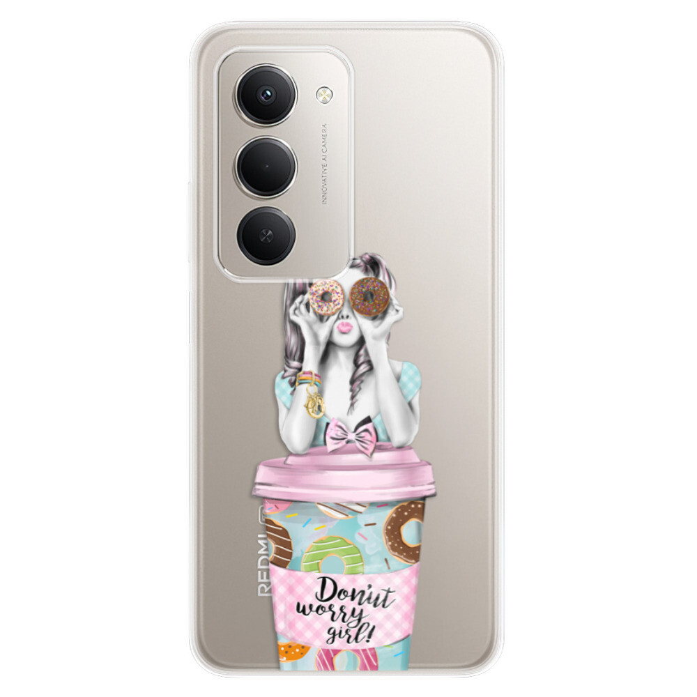 Odolné silikónové puzdro iSaprio - Donut Worry - Xiaomi Redmi 15 5G