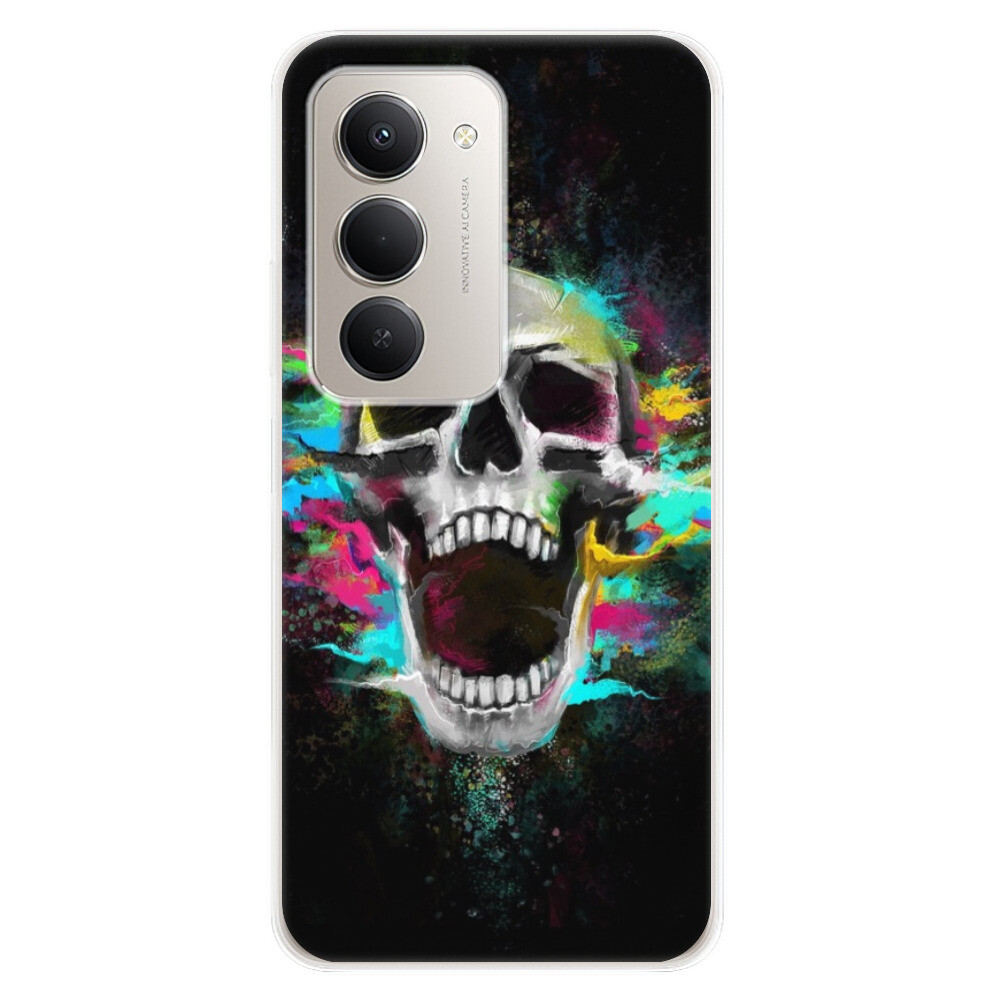 Odolné silikónové puzdro iSaprio - Skull in Colors - Xiaomi Redmi 15 5G
