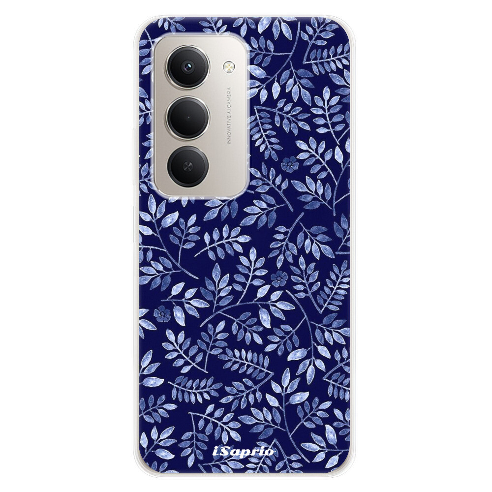 Odolné silikónové puzdro iSaprio - Blue Leaves 05 - Xiaomi Redmi 15 5G