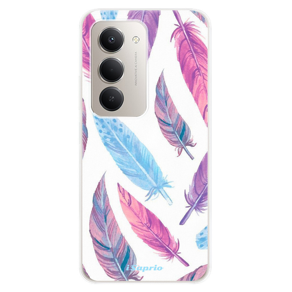 Odolné silikónové puzdro iSaprio - Feather Pattern 10 - Xiaomi Redmi 15 5G