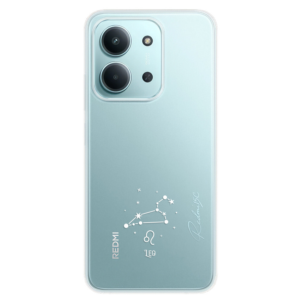 Odolné silikónové puzdro iSaprio - čiré - Lev - Xiaomi Redmi 15C
