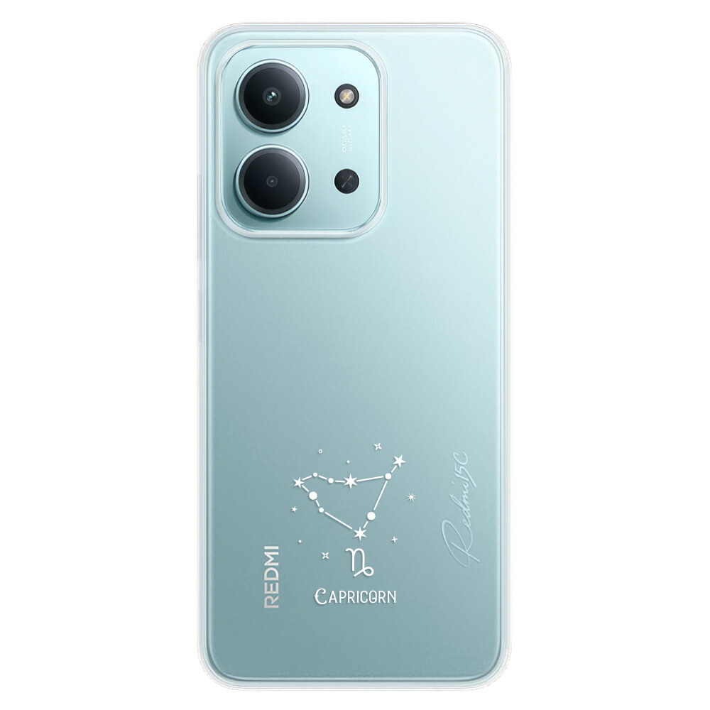 Odolné silikónové puzdro iSaprio - čiré - Kozoroh - Xiaomi Redmi 15C