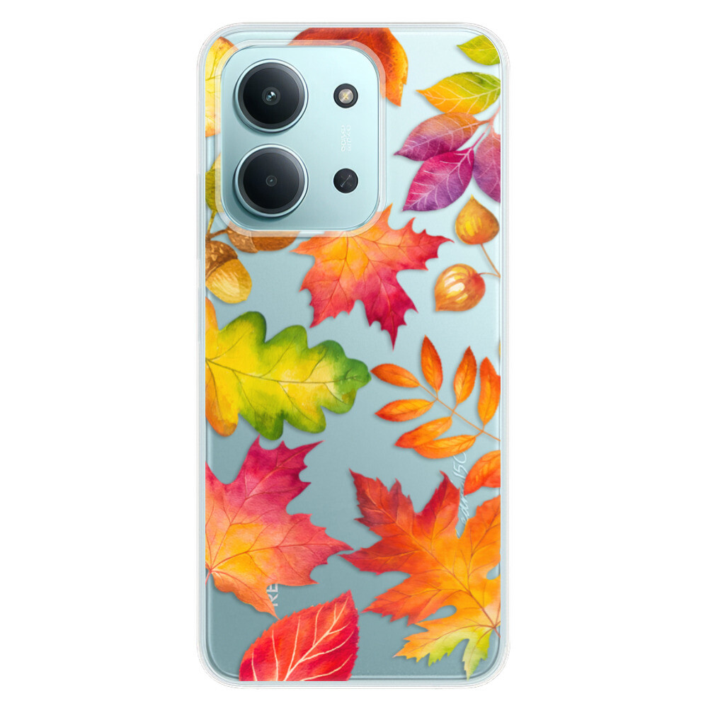 Odolné silikónové puzdro iSaprio - Autumn Leaves 01 - Xiaomi Redmi 15C