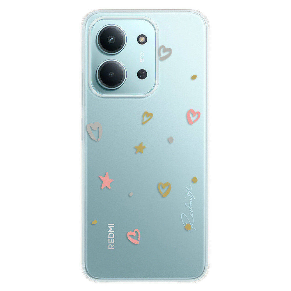 Odolné silikónové puzdro iSaprio - Lovely Pattern - Xiaomi Redmi 15C