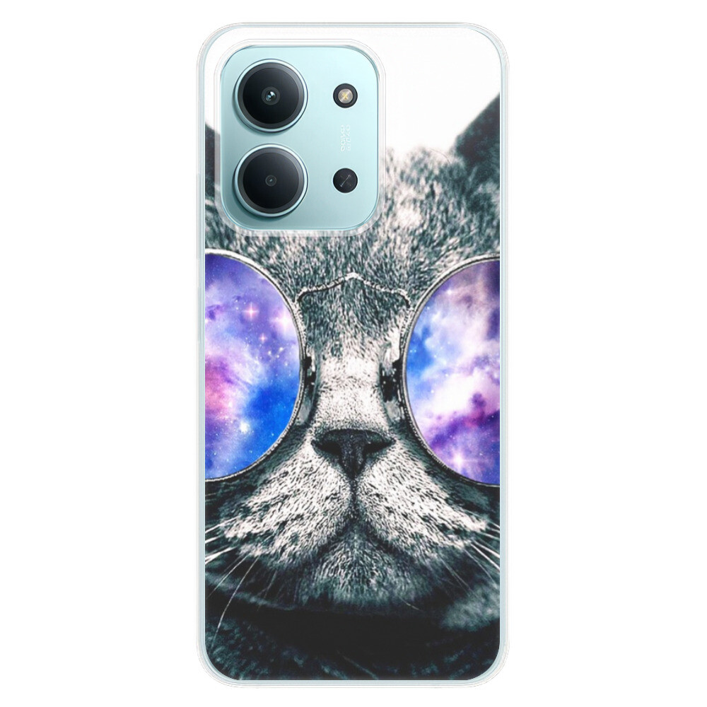 Odolné silikónové puzdro iSaprio - Galaxy Cat - Xiaomi Redmi 15C