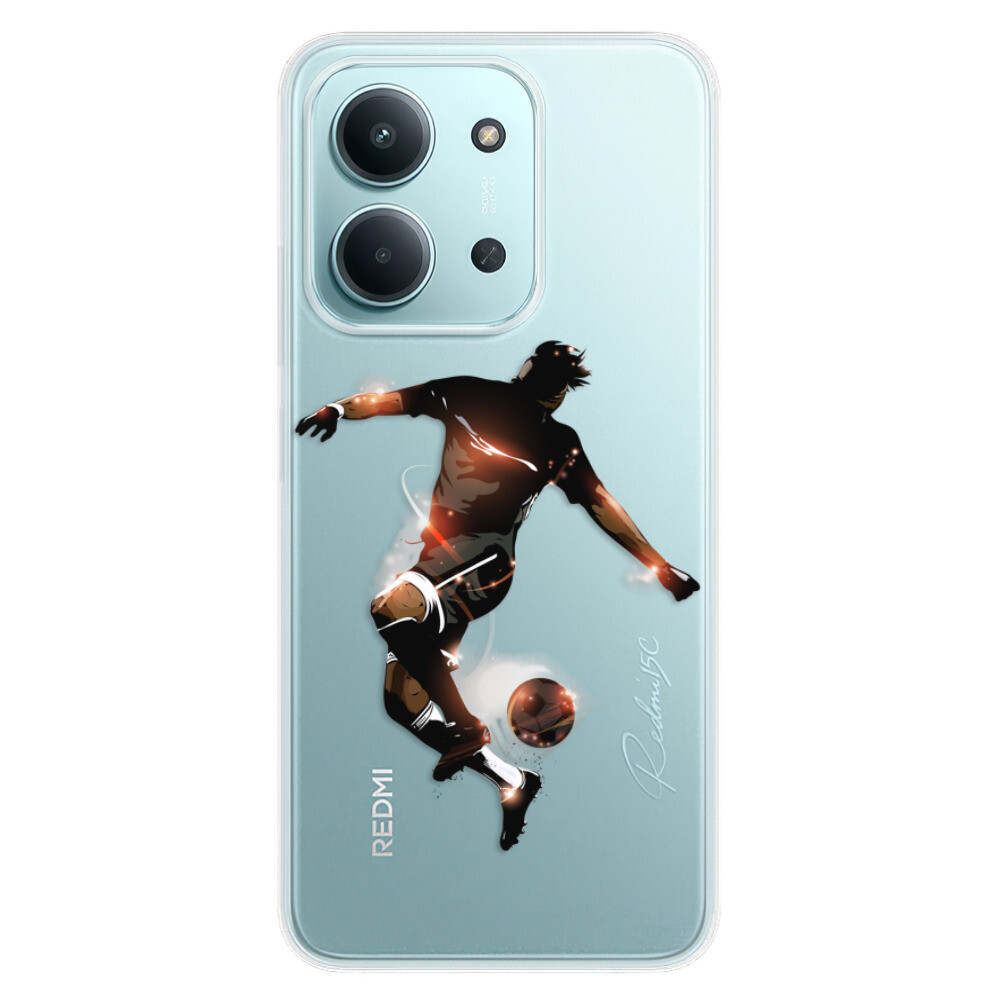 Odolné silikónové puzdro iSaprio - Fotball 01 - Xiaomi Redmi 15C