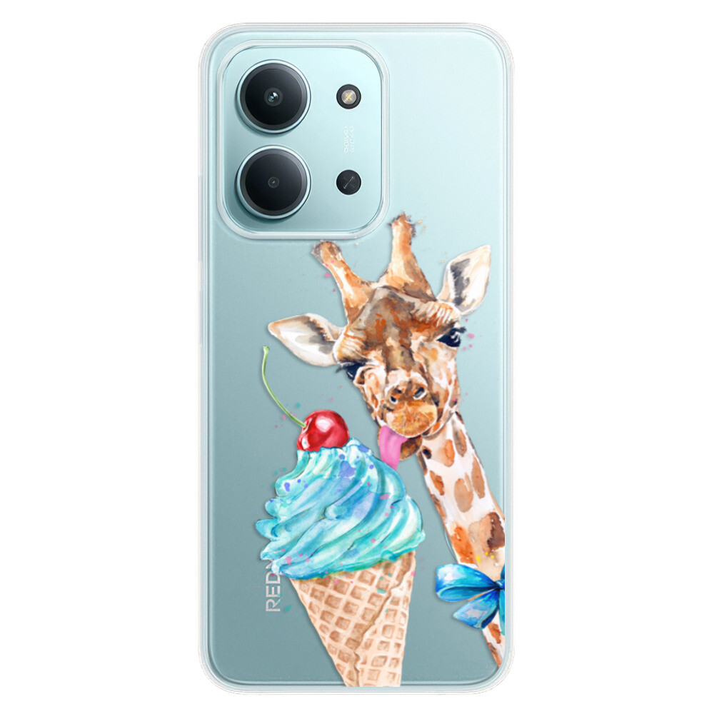 Odolné silikónové puzdro iSaprio - Love Ice-Cream - Xiaomi Redmi 15C