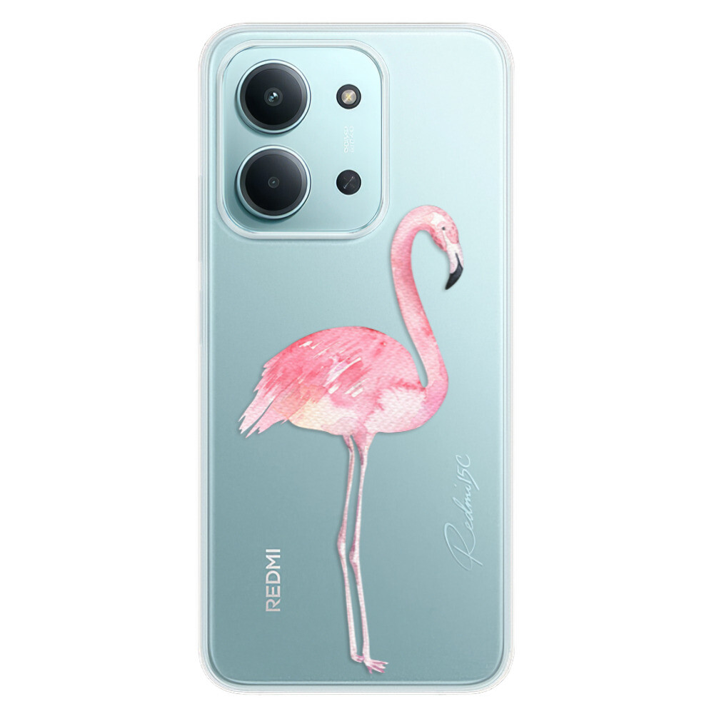 Odolné silikónové puzdro iSaprio - Flamingo 01 - Xiaomi Redmi 15C
