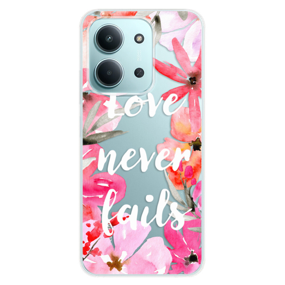 Odolné silikónové puzdro iSaprio - Love Never Fails - Xiaomi Redmi 15C