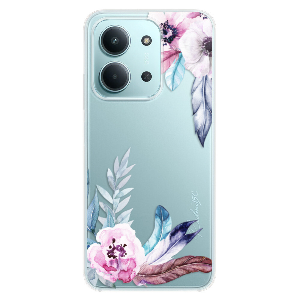 Odolné silikónové puzdro iSaprio - Flower Pattern 04 - Xiaomi Redmi 15C