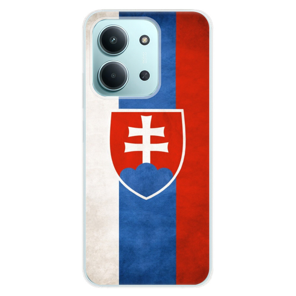 Odolné silikónové puzdro iSaprio - Slovakia Flag - Xiaomi Redmi 15C