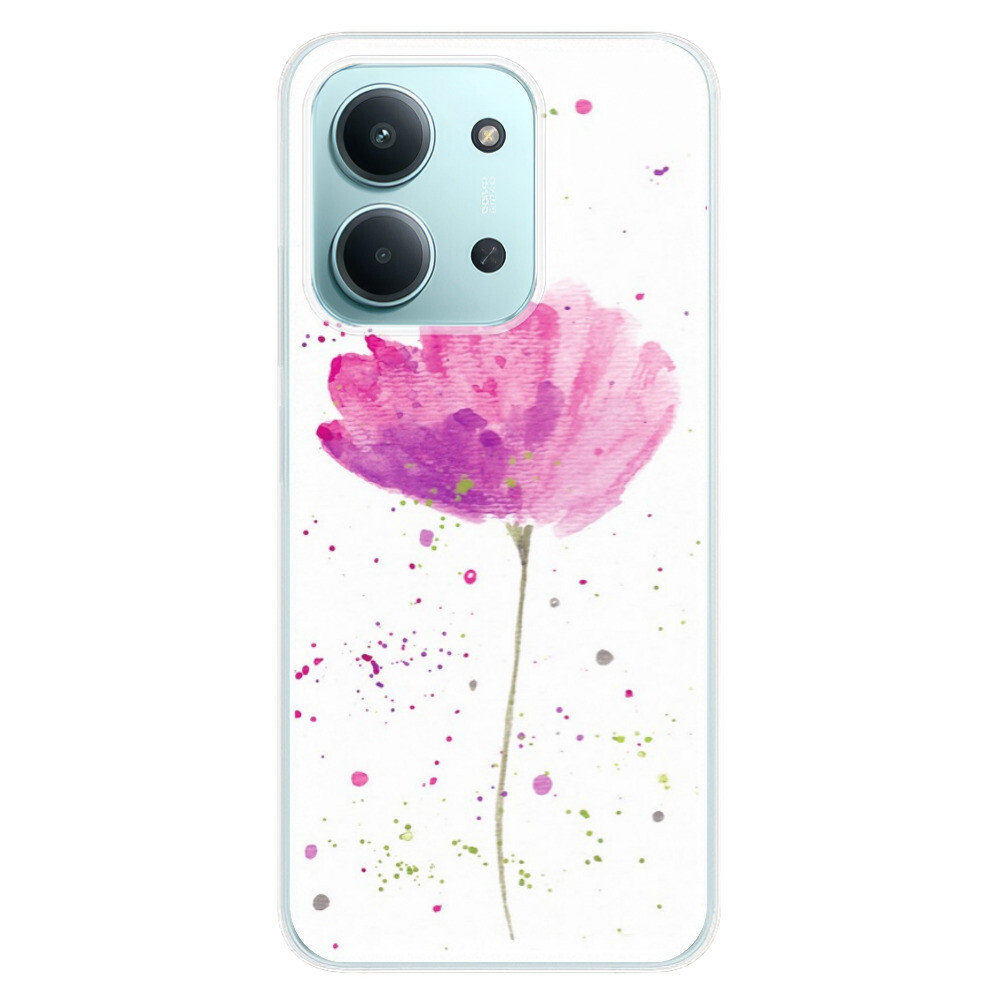 Odolné silikónové puzdro iSaprio - Poppies - Xiaomi Redmi 15C