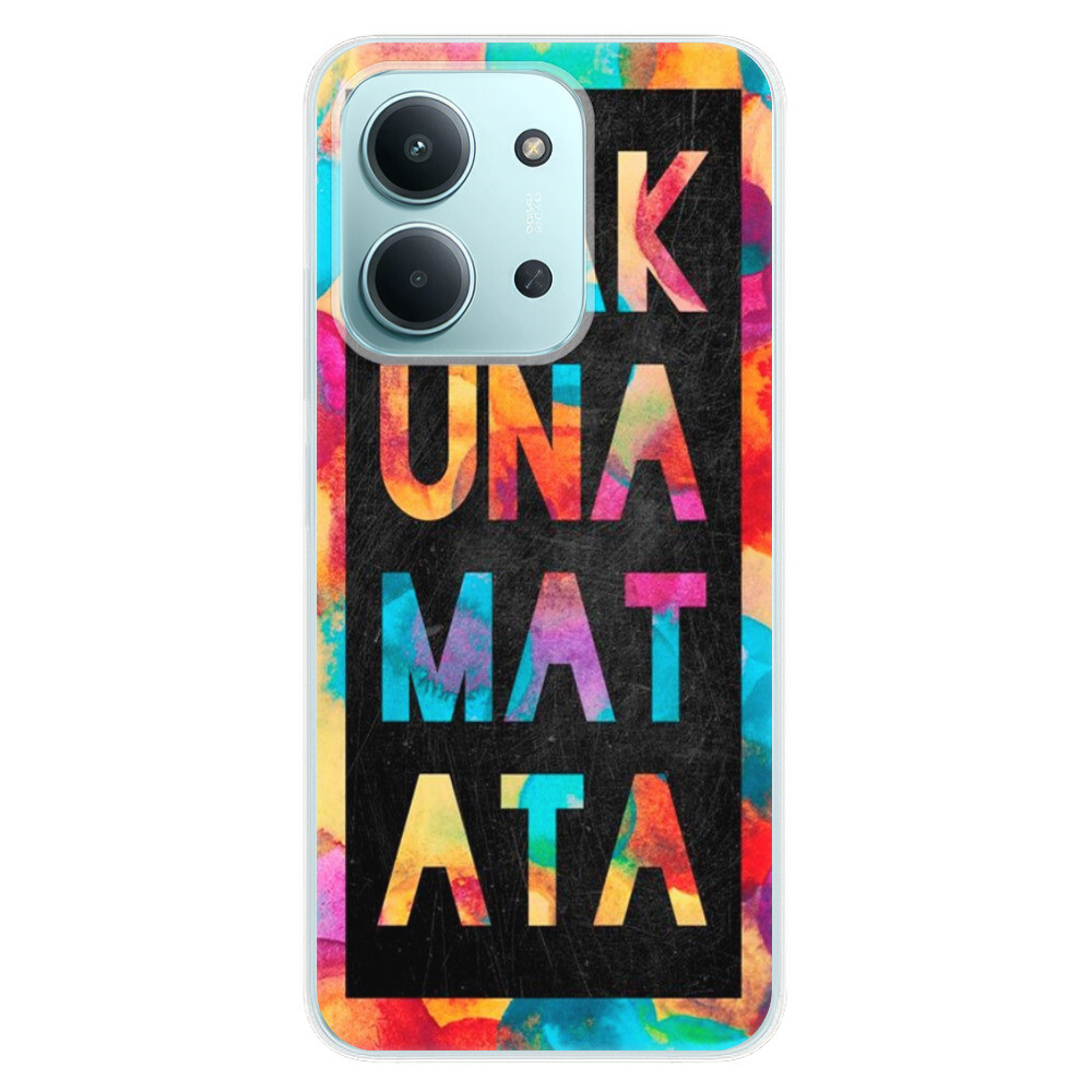 Odolné silikónové puzdro iSaprio - Hakuna Matata 01 - Xiaomi Redmi 15C