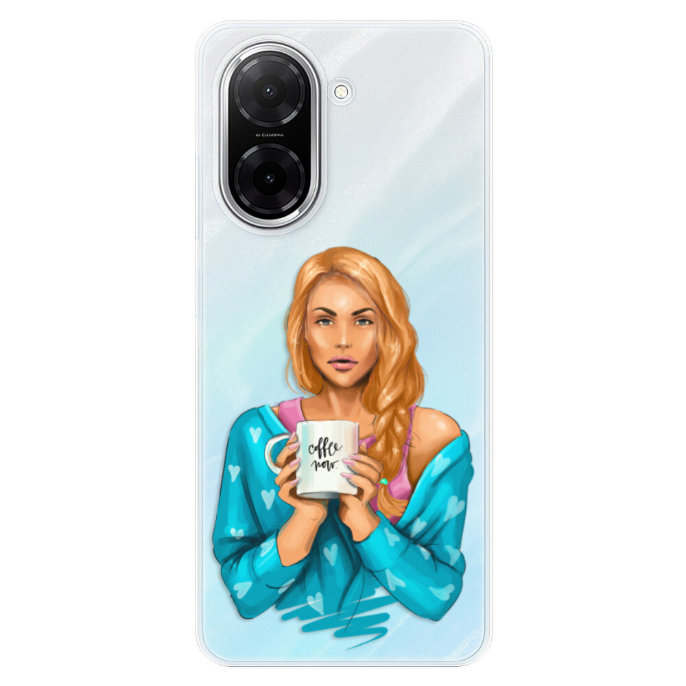 Odolné silikónové puzdro iSaprio - Coffe Now - Redhead - Xiaomi Redmi A5