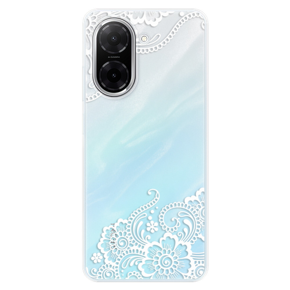 Odolné silikónové puzdro iSaprio - White Lace 02 - Xiaomi Redmi A5