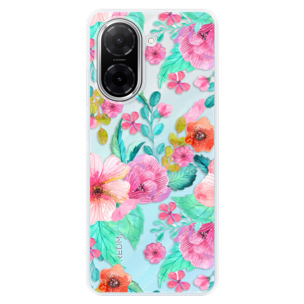 Odolné silikónové puzdro iSaprio - Flower Pattern 01 - Xiaomi Redmi A5