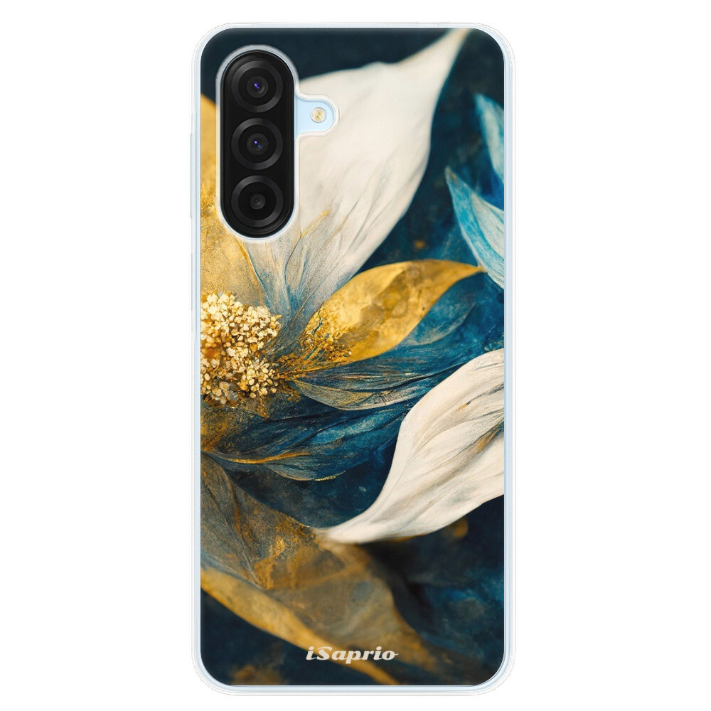 Odolné silikónové puzdro iSaprio - Gold Petals - Samsung Galaxy A17 / A17 5G