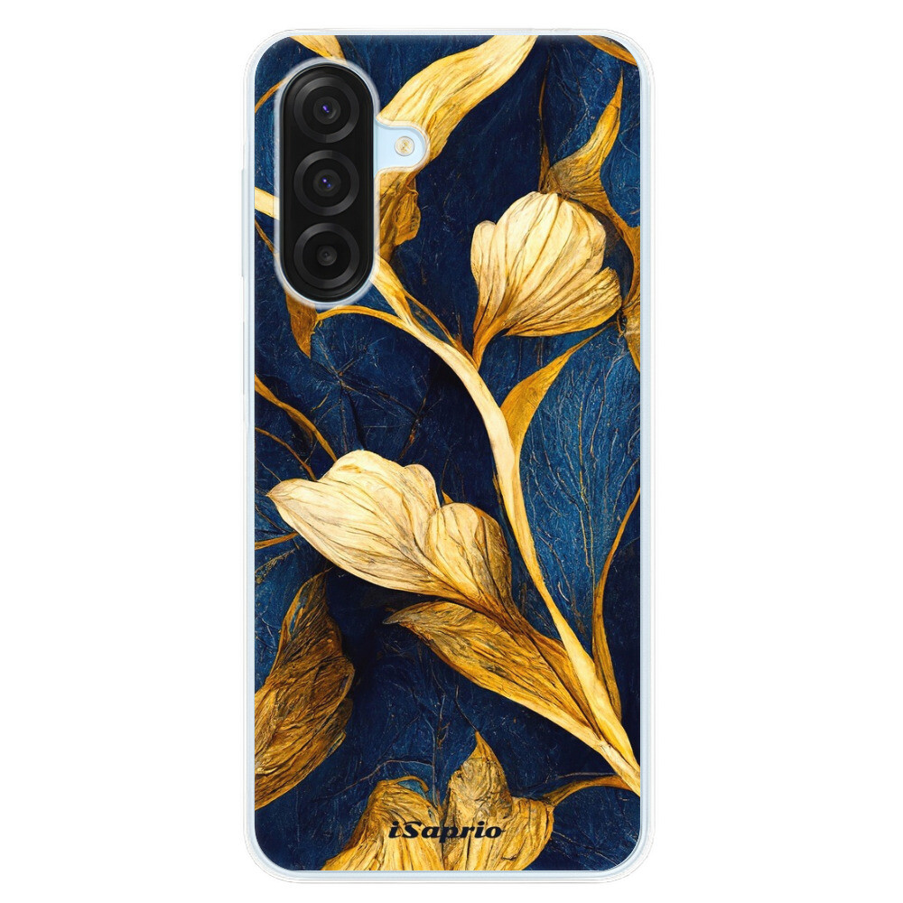 Odolné silikónové puzdro iSaprio - Gold Leaves - Samsung Galaxy A17 / A17 5G