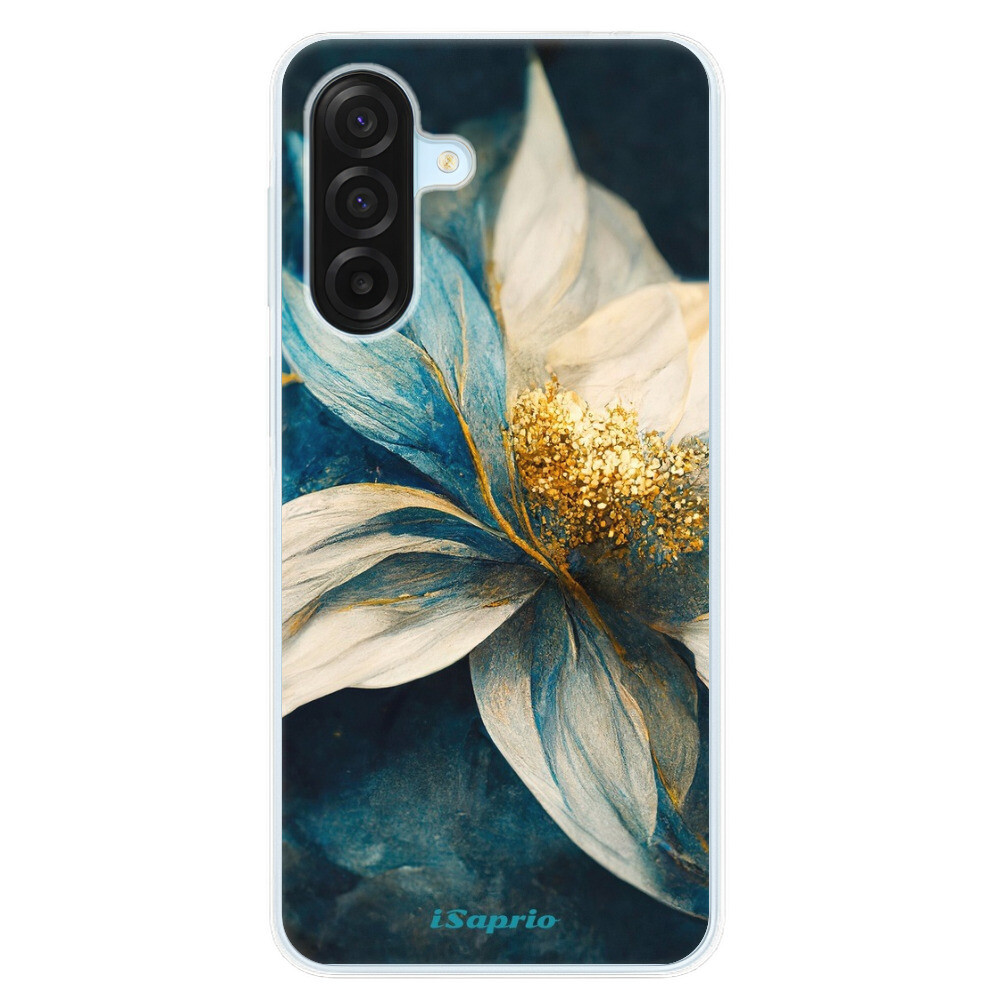 Odolné silikónové puzdro iSaprio - Blue Petals - Samsung Galaxy A17 / A17 5G