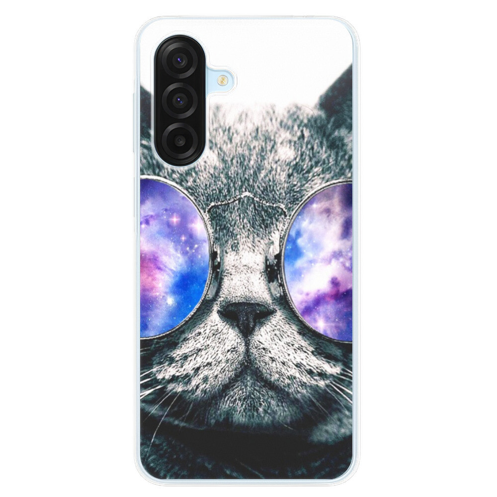 Odolné silikónové puzdro iSaprio - Galaxy Cat - Samsung Galaxy A17 / A17 5G