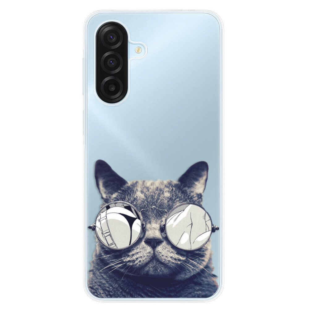 Odolné silikónové puzdro iSaprio - Crazy Cat 01 - Samsung Galaxy A17 / A17 5G