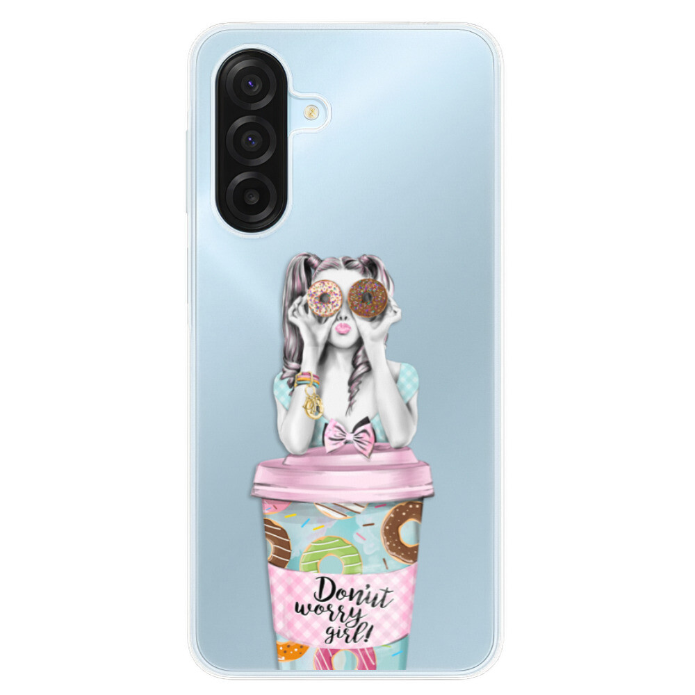 Odolné silikónové puzdro iSaprio - Donut Worry - Samsung Galaxy A17 / A17 5G
