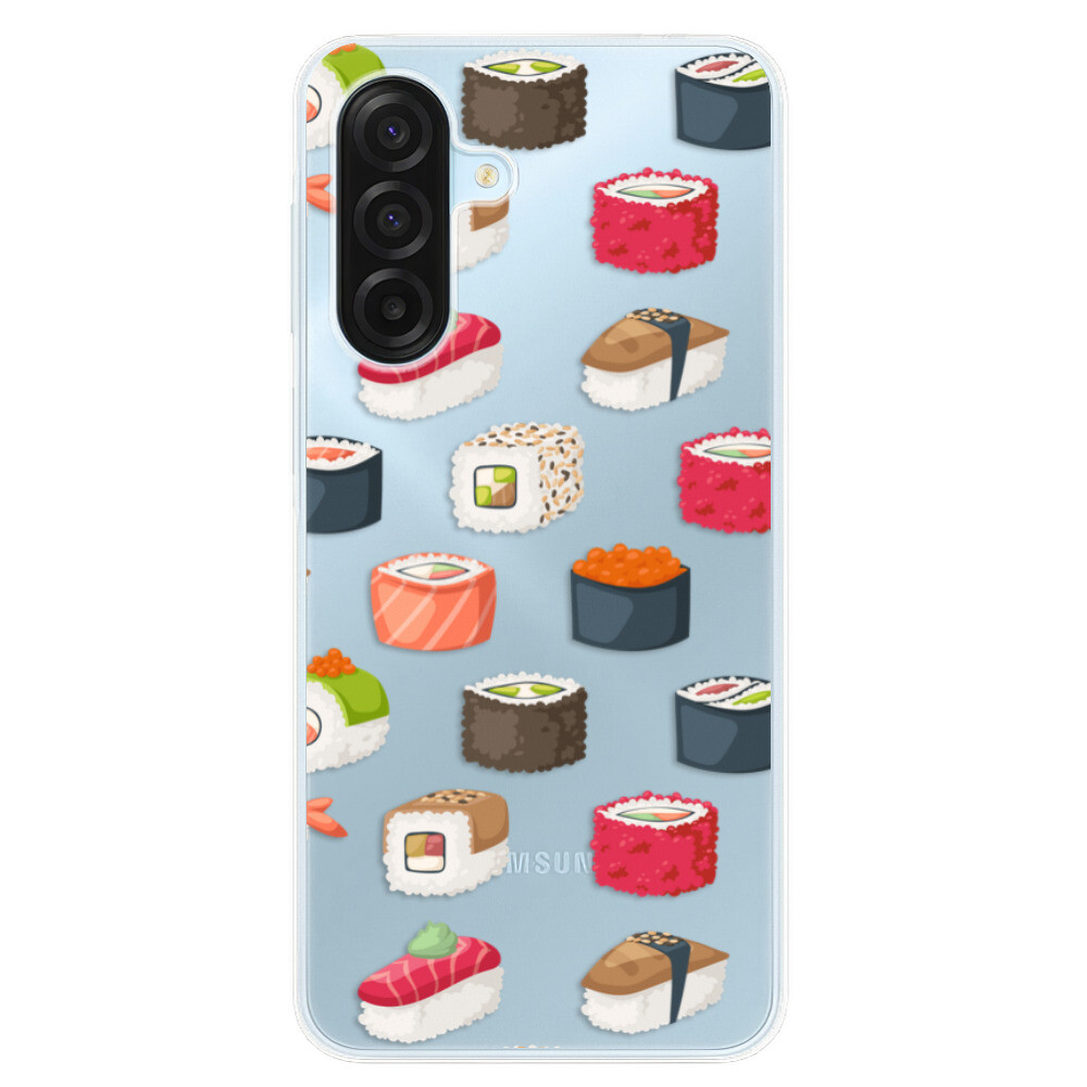 Odolné silikónové puzdro iSaprio - Sushi Pattern - Samsung Galaxy A17 / A17 5G