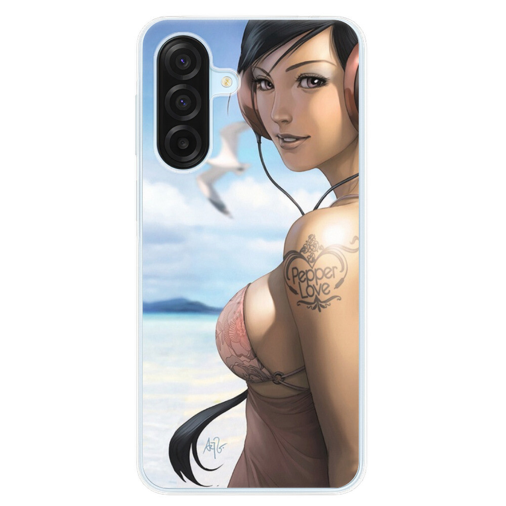 Odolné silikónové puzdro iSaprio - Girl 02 - Samsung Galaxy A17 / A17 5G