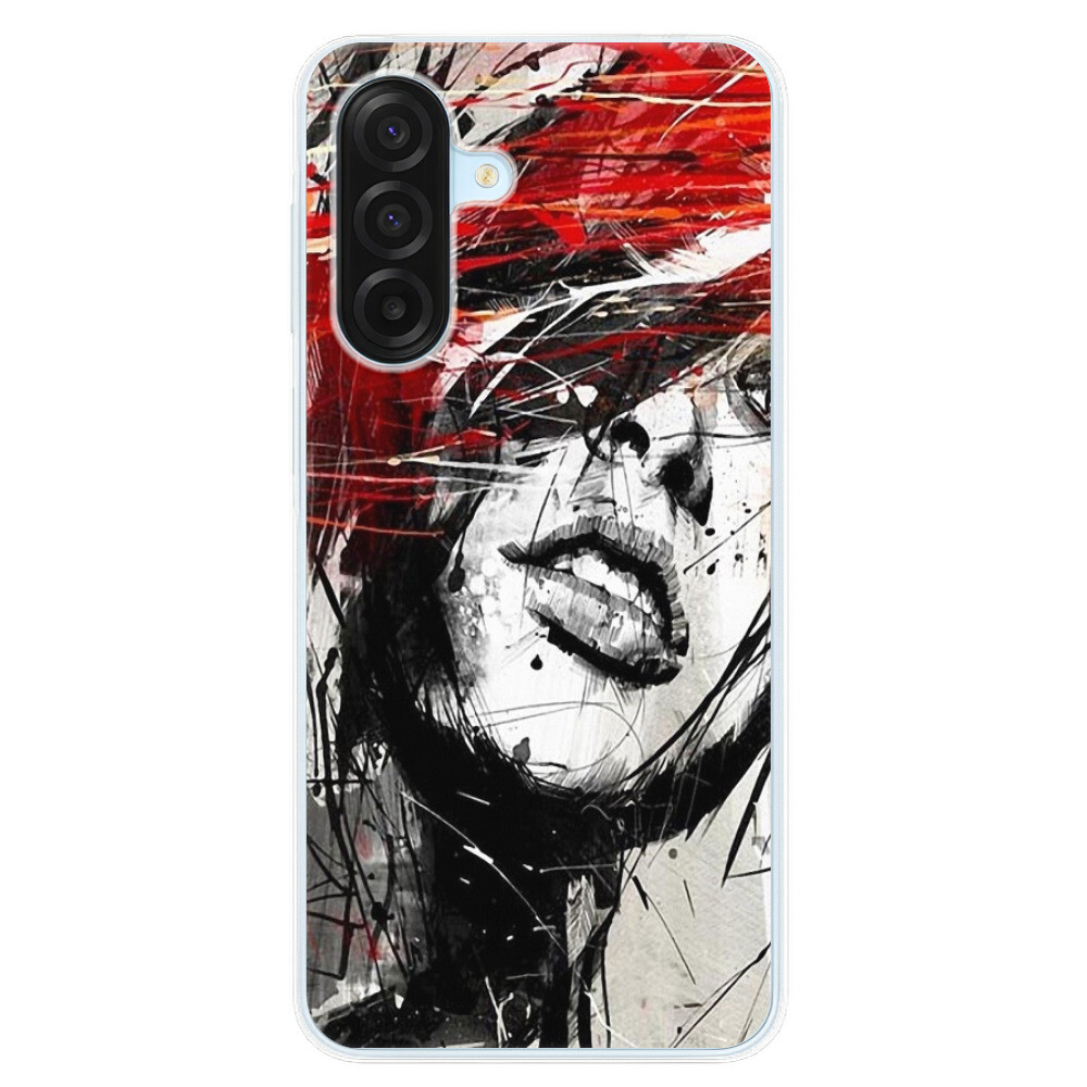 Odolné silikónové puzdro iSaprio - Sketch Face - Samsung Galaxy A17 / A17 5G