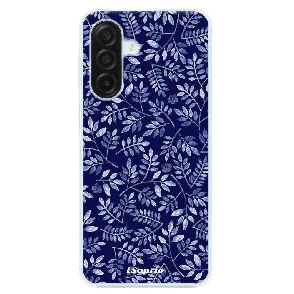 Odolné silikónové puzdro iSaprio - Blue Leaves 05 - Samsung Galaxy A17 / A17 5G