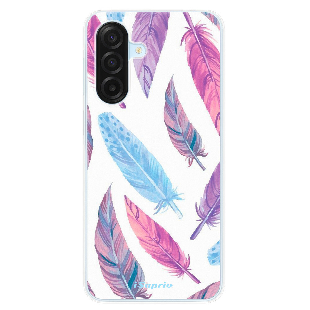 Odolné silikónové puzdro iSaprio - Feather Pattern 10 - Samsung Galaxy A17 / A17 5G