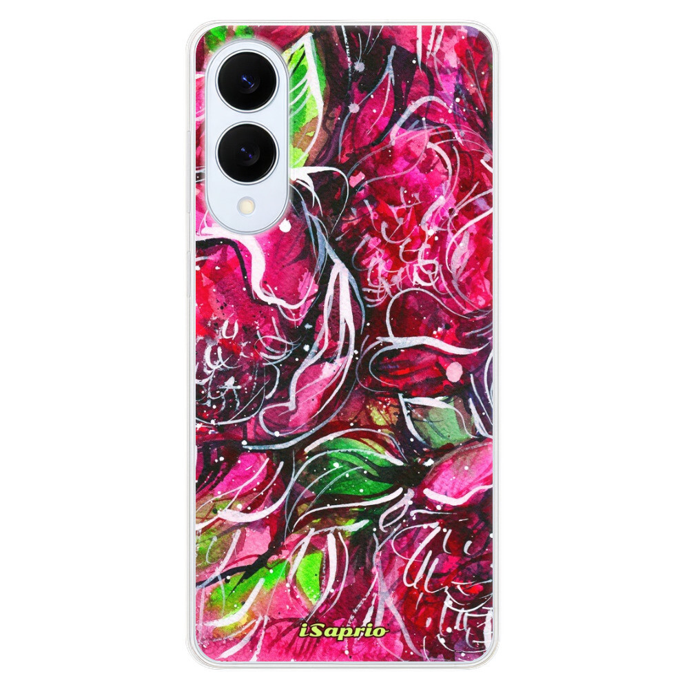 Odolné silikónové puzdro iSaprio - Burgundy - Samsung Galaxy S25 Edge