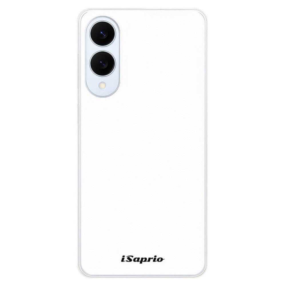 Odolné silikónové puzdro iSaprio - 4Pure - bílý - Samsung Galaxy S25 Edge